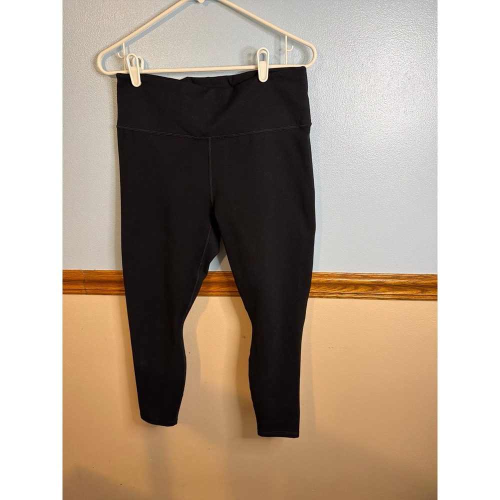 Fabletics PowerHold High-Waisted Leggings Black XL Good Condition